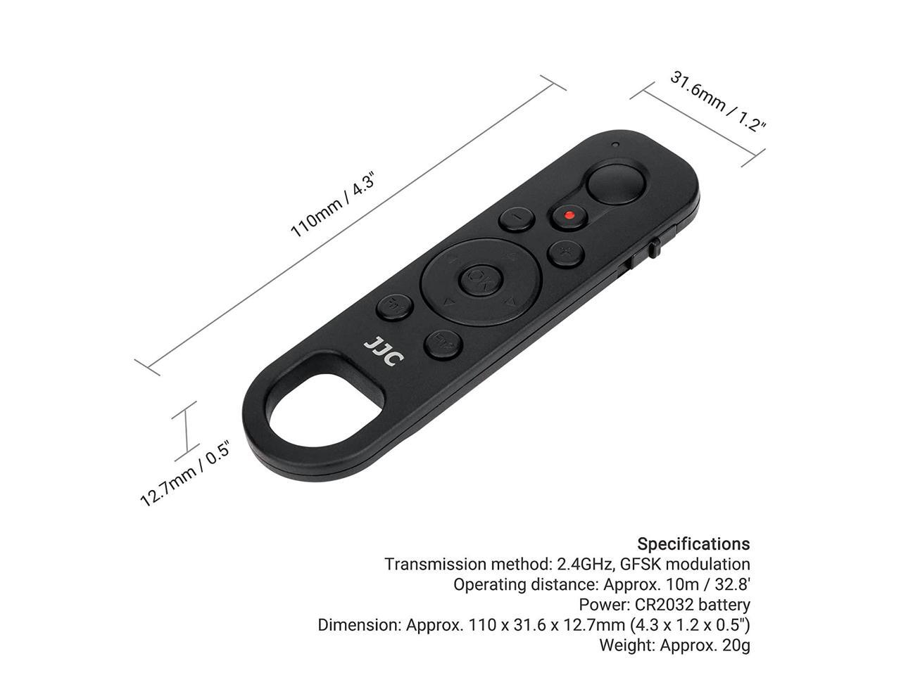 Jjc Wireless Bluetooth Remote Control Replace Nikon MlL7 For Nikon Z