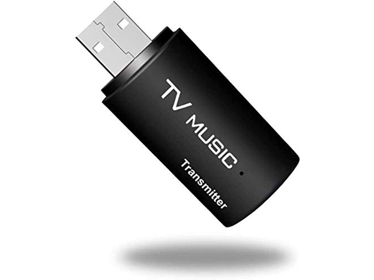 hudiemm0B USB Bluetooth Audio Receiver 3.5mm AUX USB Bluetooth Audio Stereo Music Receiver Adapter for PC Car Speaker