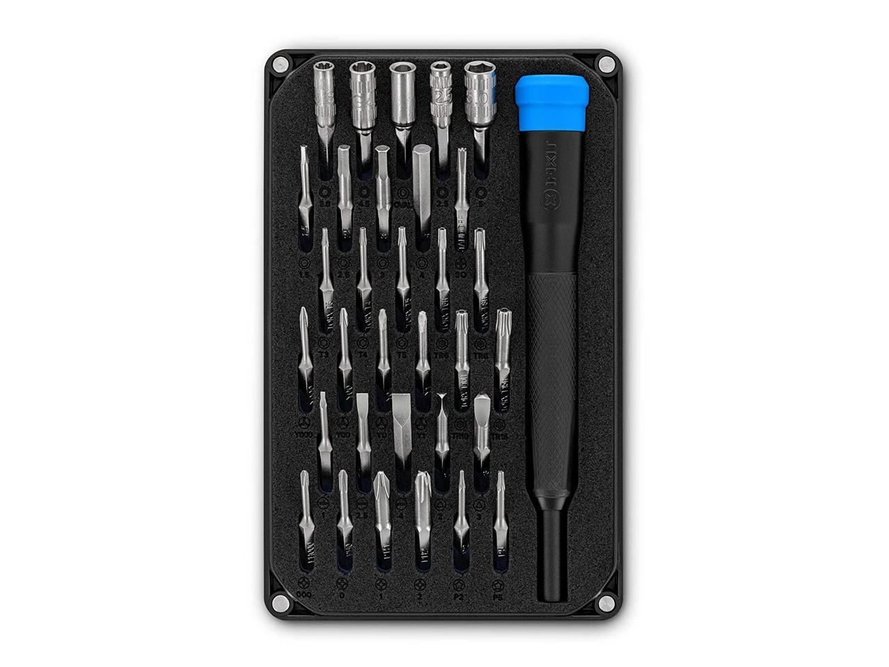 iFixit Moray Driver Kit 32 Precision Bits for Smartphones Game Consoles & Small Electronics Repair
