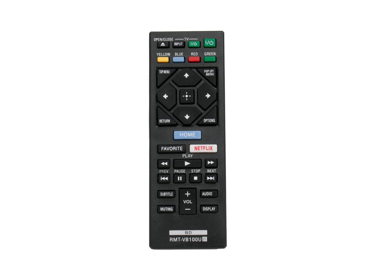 US RMT-VB100U Remote Control for Sony BDP-S5500 BDP-S6500 Blu-ray DVD