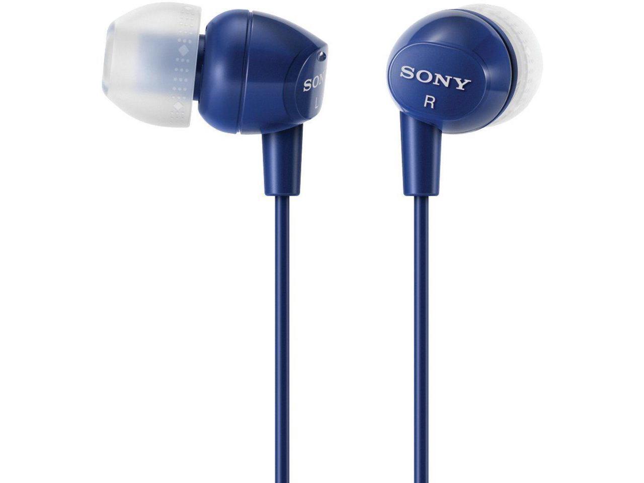 dark blue headphones