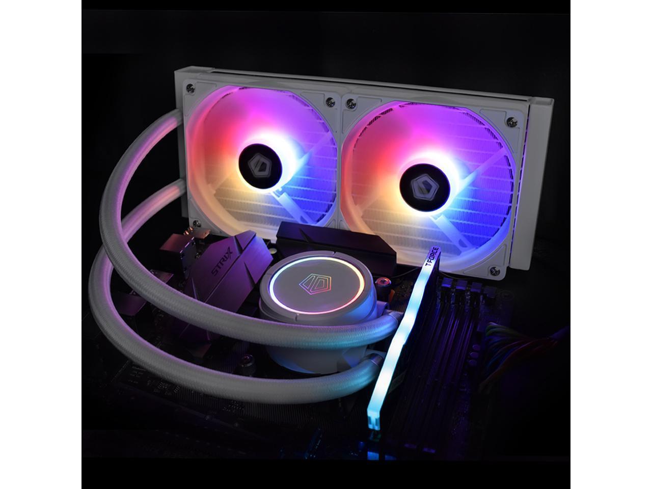 純正 新品 Id Cooling Zoomflow 240x Snow Cpu Water Cooler 5v Addressable Rgb Aio Coole 自社工場 高品質 低価格 Fondationtns Org