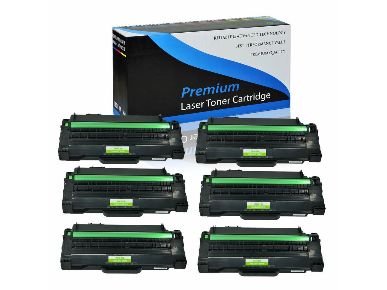 6x MLTD105L Toner Cartridge For Samsung ML2525W ML2580n SCX4600 ML