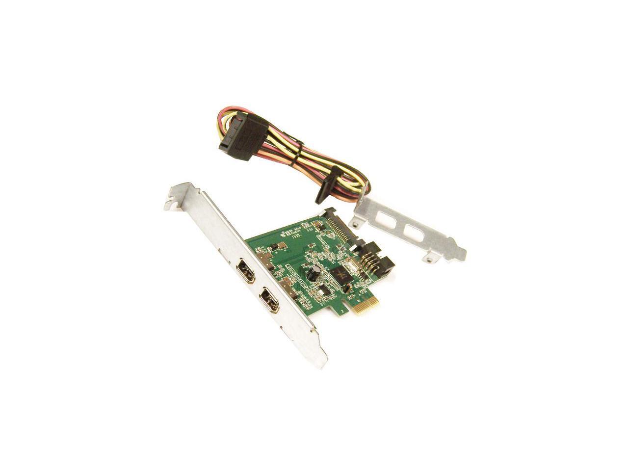 HP 2port PCIExpress FireWire 800 Adapter Card Model BW851AA