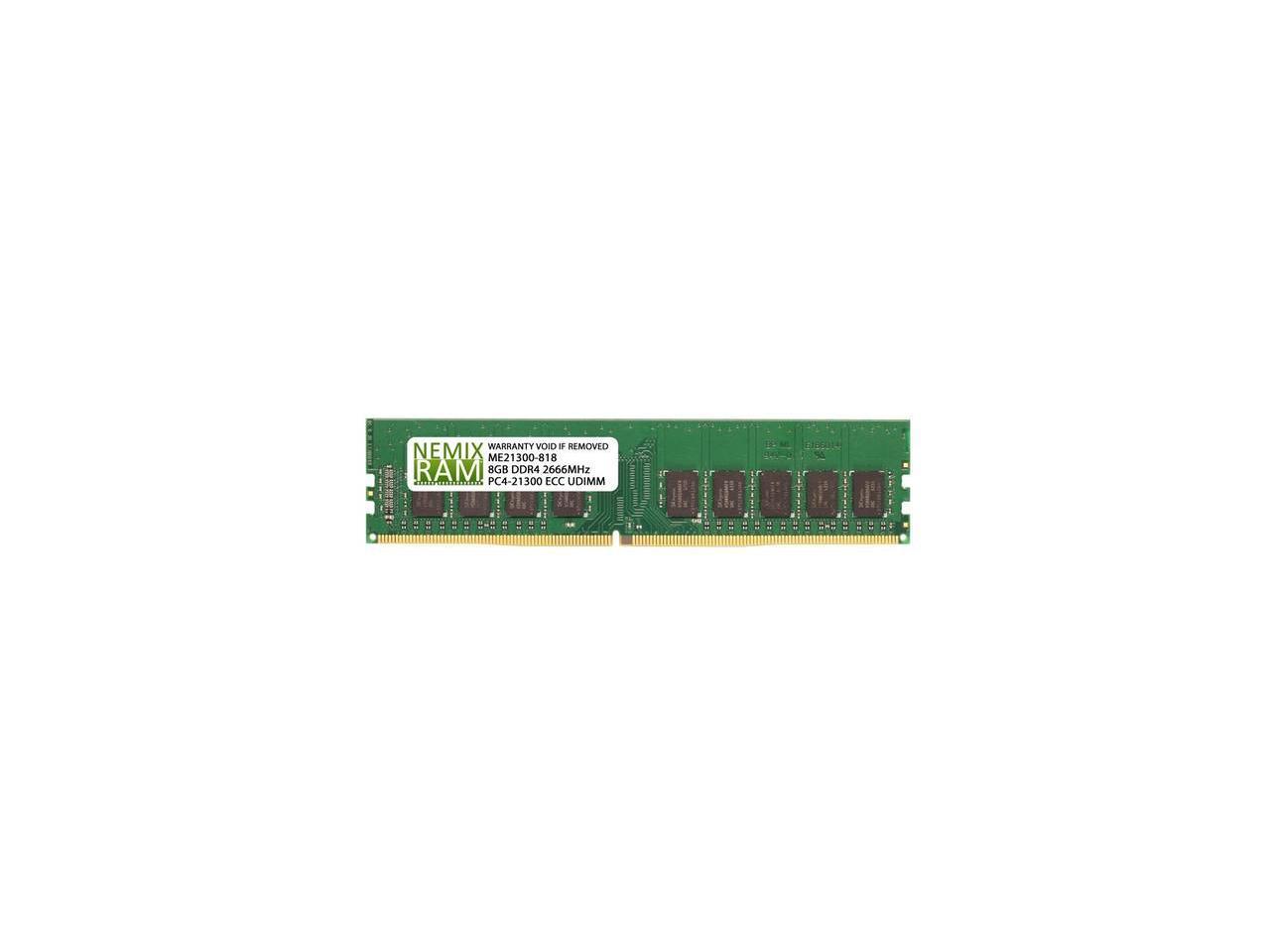 M391A1K43BB2-CTD Samsung 8GB PC4-21300 DDR4-2666MHz ECC Unbuffered CL19 ...