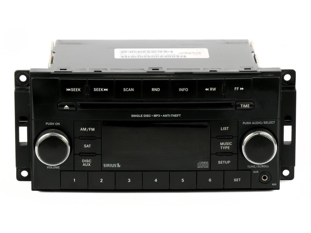 Refurbished: 2015-2017 Chrysler Jeep Wrangler AMFM Single CD OEM Player ...