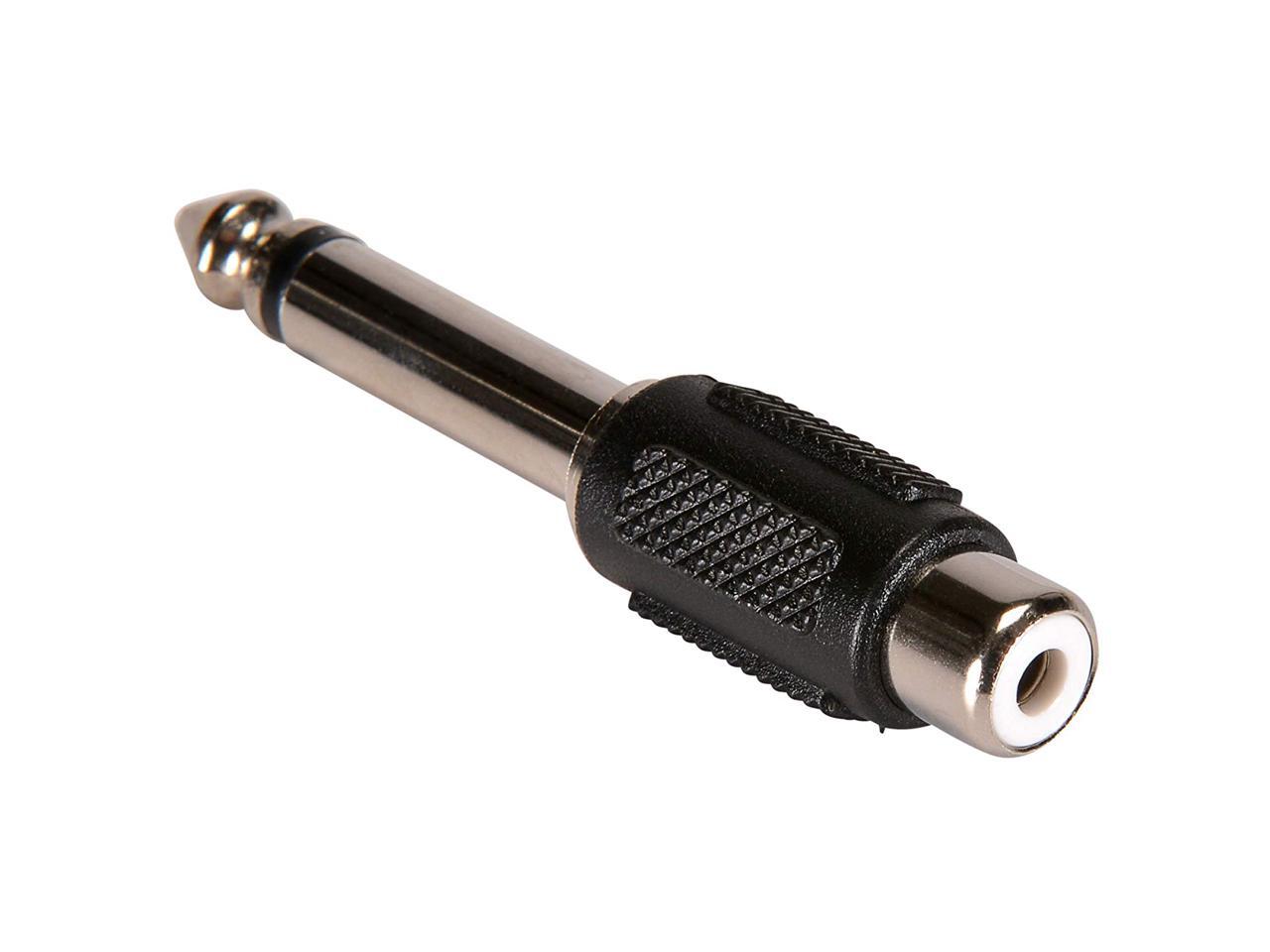 iMBAPrice RCA Female to Quarter Inch (1/4) Adapter [10 Pack]