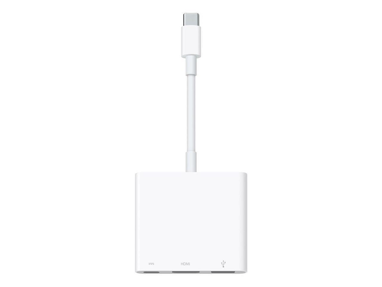 Apple Usb C Digital Av Multiport Adapter External Video Usb C To Multiport Hdmi Newegg Com