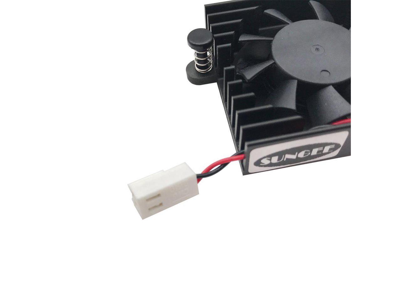 NewHail Heatsink Cooling Fan for DaHua DVR/HDCVI Camera Fan DVR Motherboard Fan 5V DAHUA Fan with 2 Wire 2 Pin