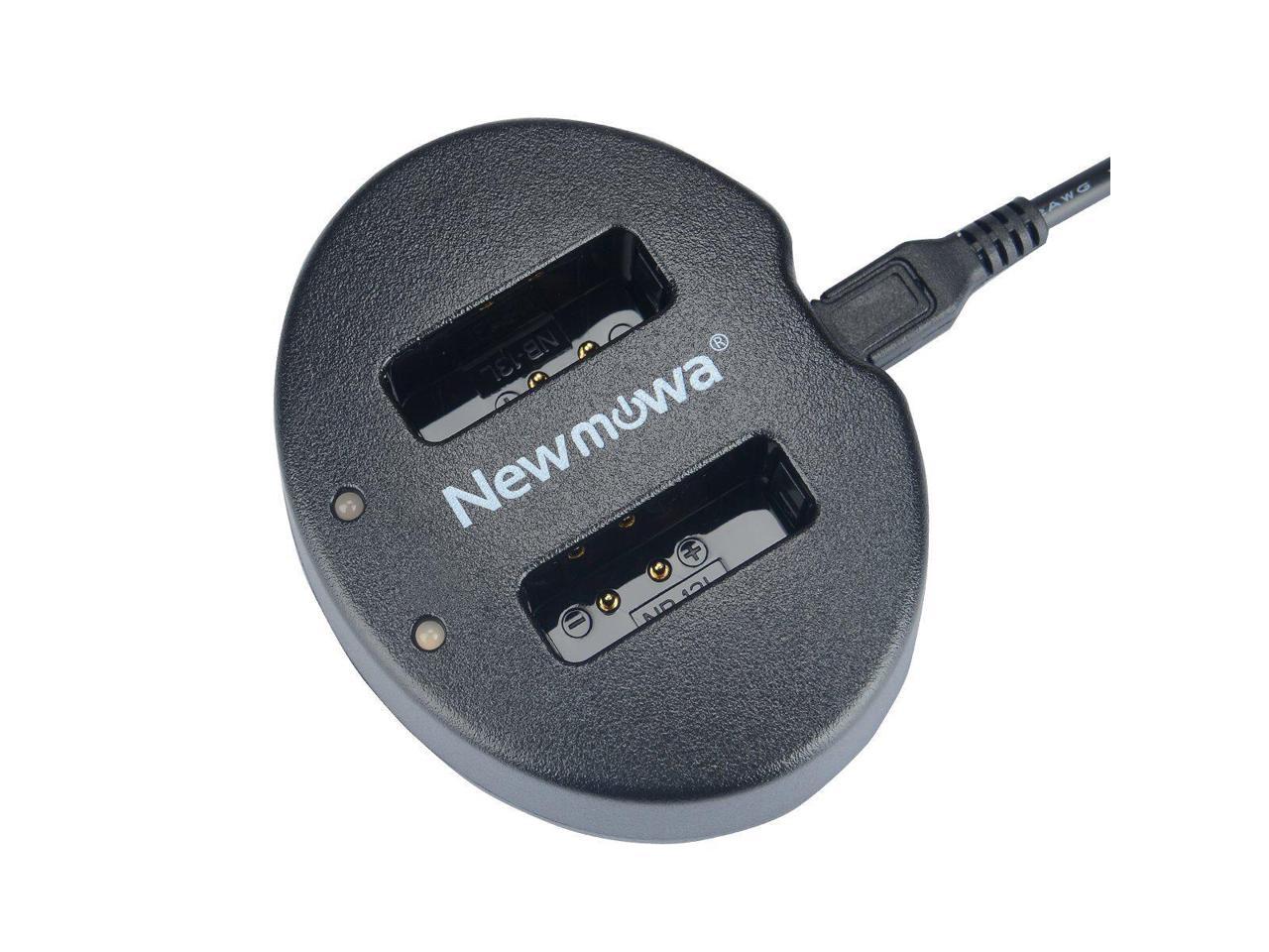 Nb 13l Newmowa Dual Usb Charger For Canon Nb 13l And Powershot G5x G7x G7 X Mark Ii G9x G9 X Mark Ii G1 X Mark Iii Sx6 Hs Sx7 Hs Sx730 Hs Newegg Com