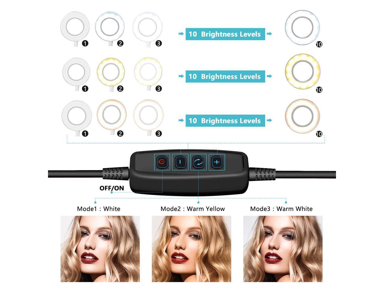Color : B LED Ring Light with Tripod Stand & Cell Phone Holder for Live Stream/Make Up/Photography/Video Recording SFLRW 8 Selfie Ring Light Color : B LED Ring Light with Tripod Stand & Cell Phone Holder for Live Stream/Make Up/Photography/Video Recording SFLRW 8 Selfie Ring Light