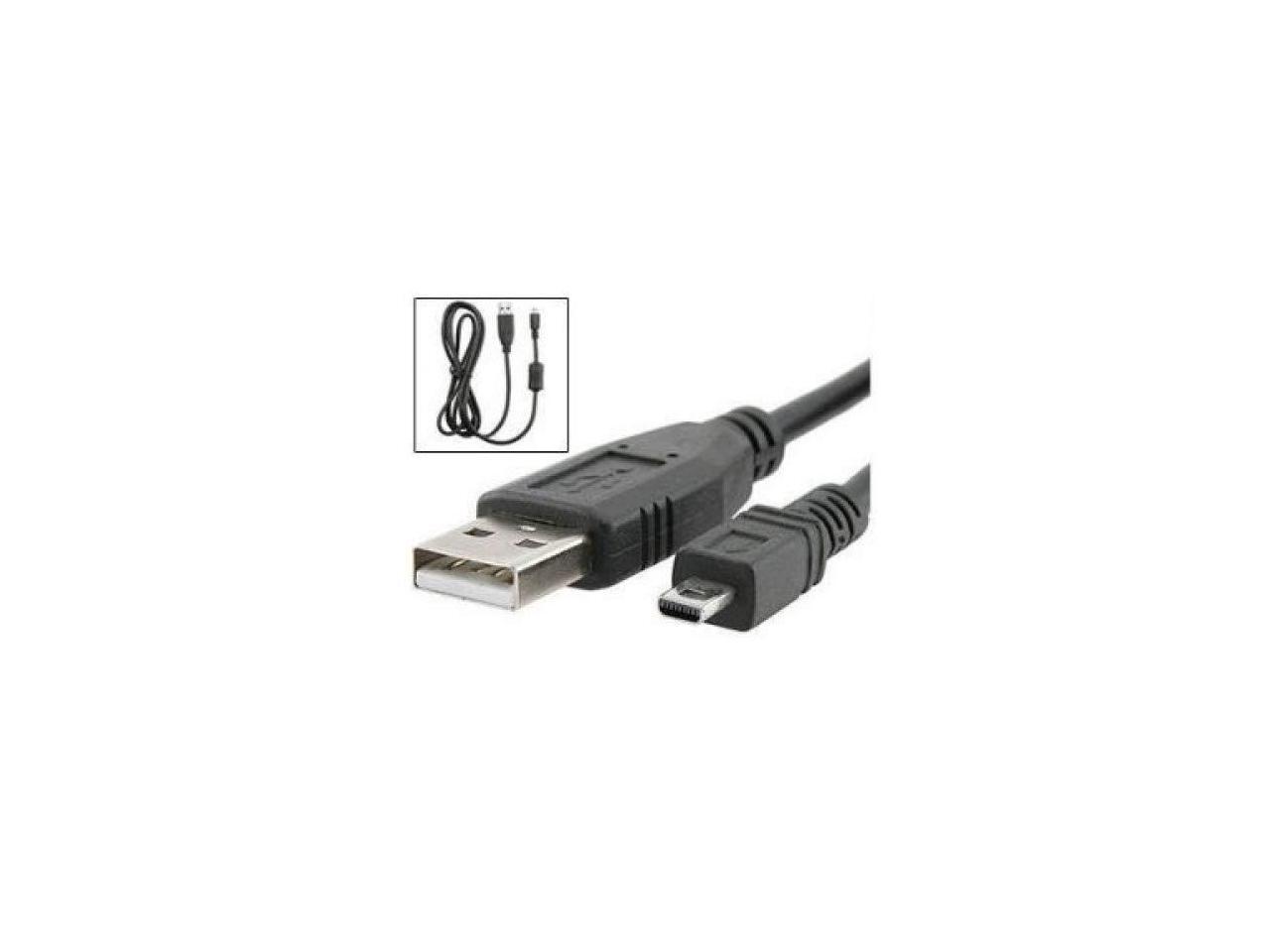 Microfiber Cleaning Cloth for LCD Screen Tablet Phone Computer Laptop Glasses Lens Eyeglasses Nikon CoolPix S5100 Digital Camera Compatible USB 2.0 Cable Cord-Black-8 Pin Cable-YM080315