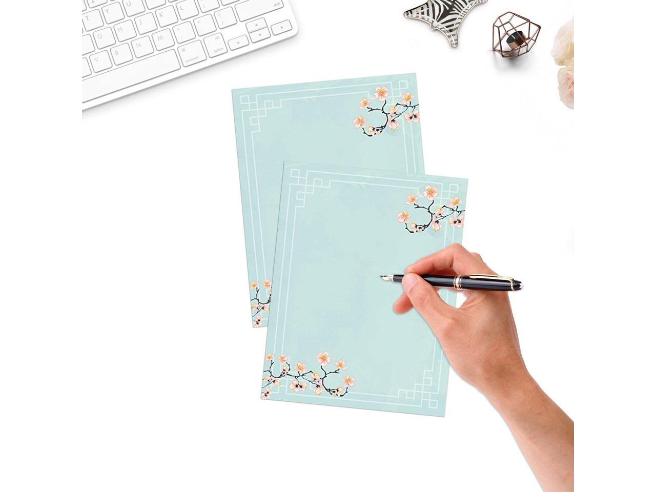 Pretty writing paper pdf picture