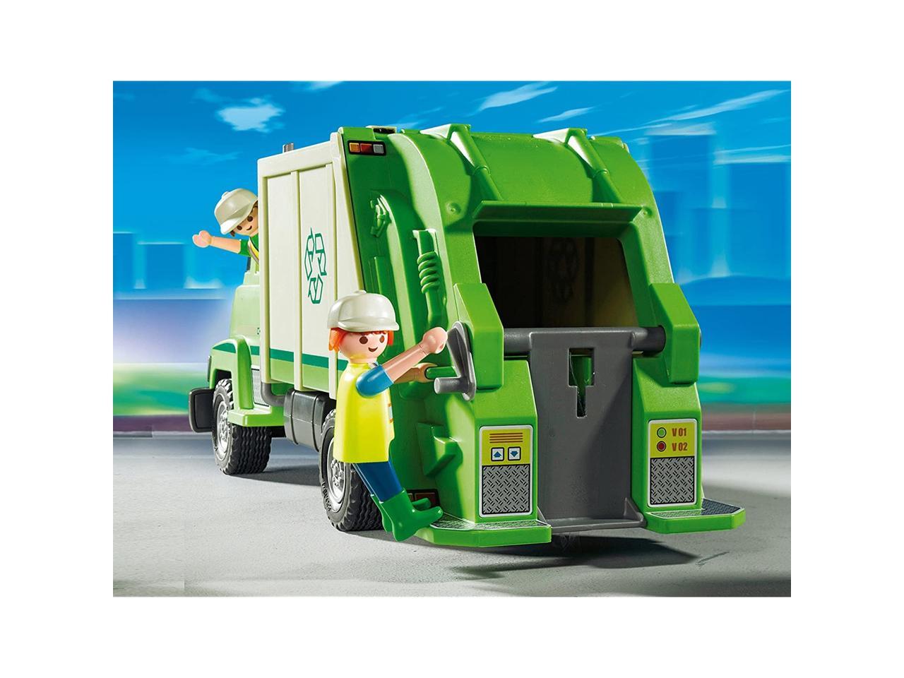 playmobil green jeep