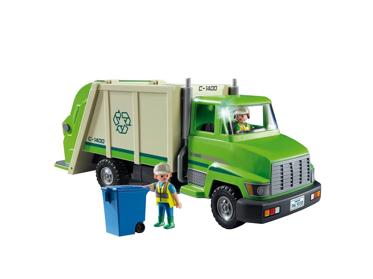 playmobil green jeep