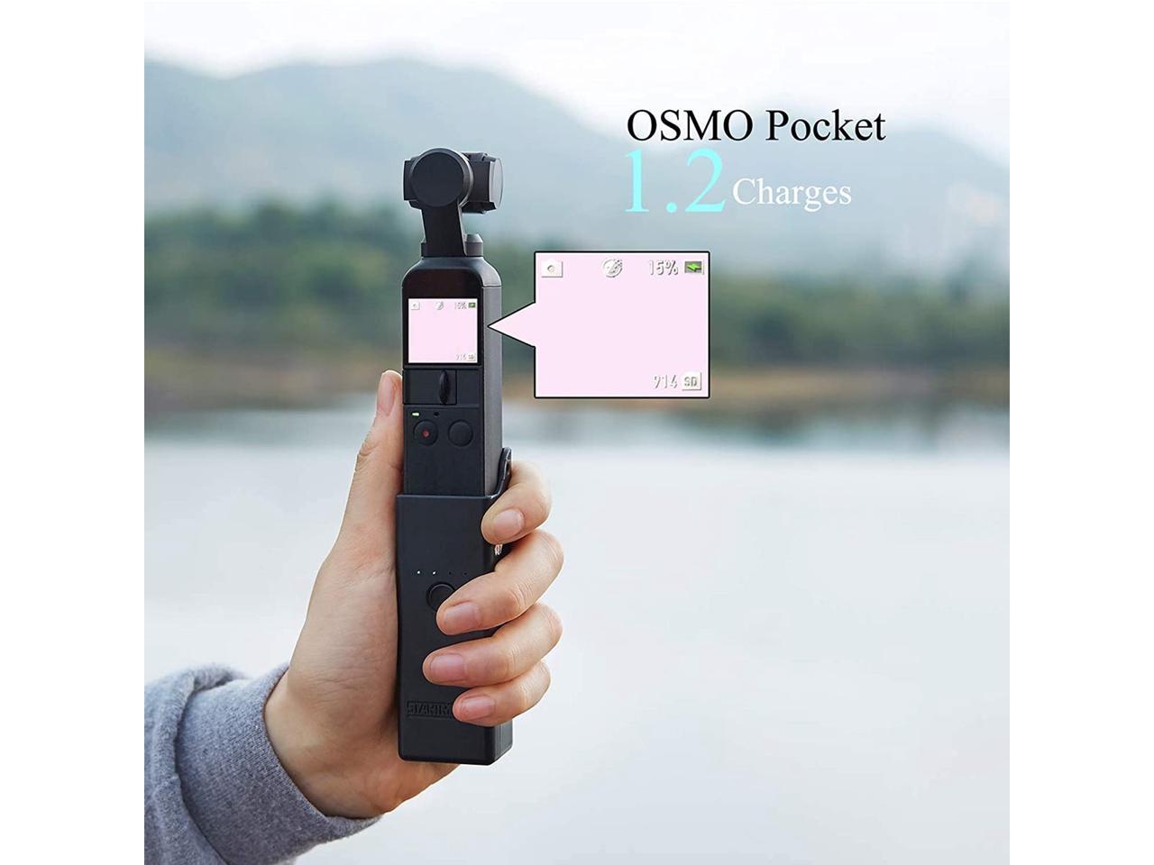 STARTRC OSMO Pocket Extension Rod Charging Case,3200mAh Fast