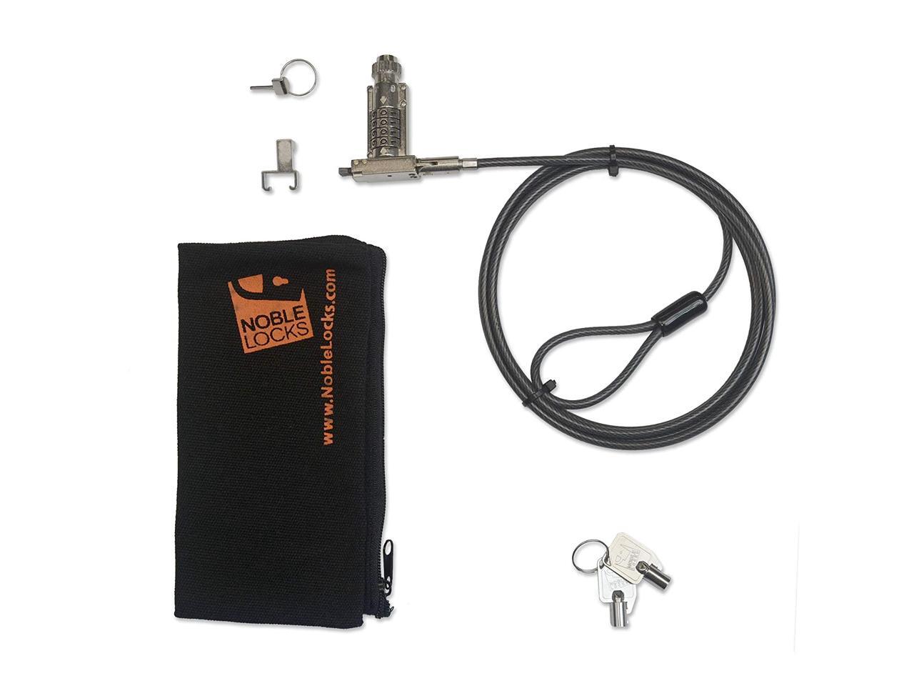 TZ06T Noble Wedge 4 Digit Combination & Barrel Key Lock