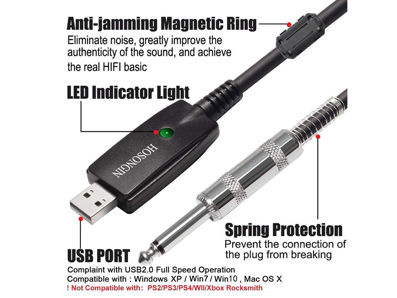 rocksmith usb guitar adapter driver for xp