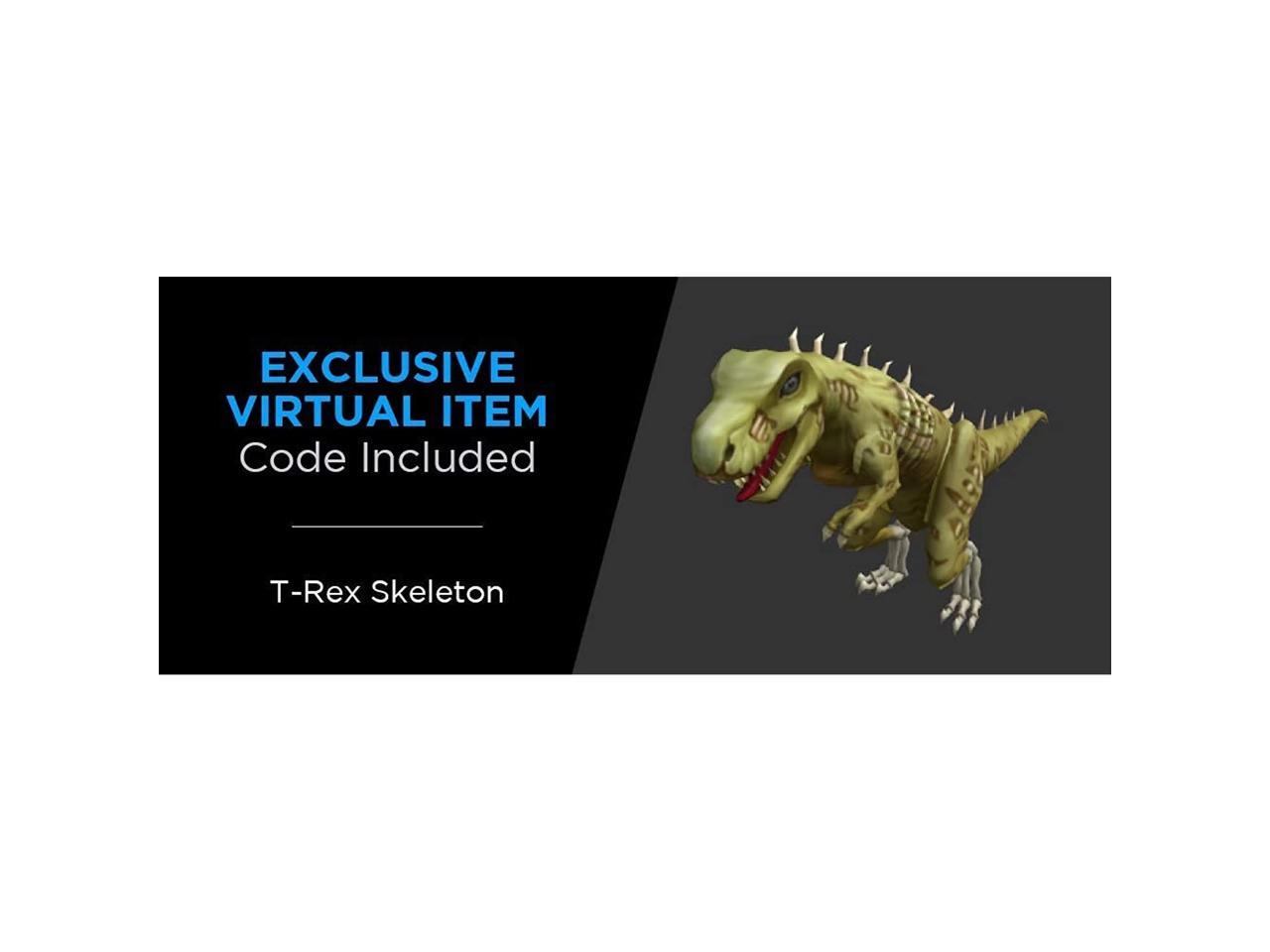 Roblox Action Collection Jailbreak Museum Heist Playset Includes Exclusive Virtual Item Newegg Com - roblox t rex skeleton toy code