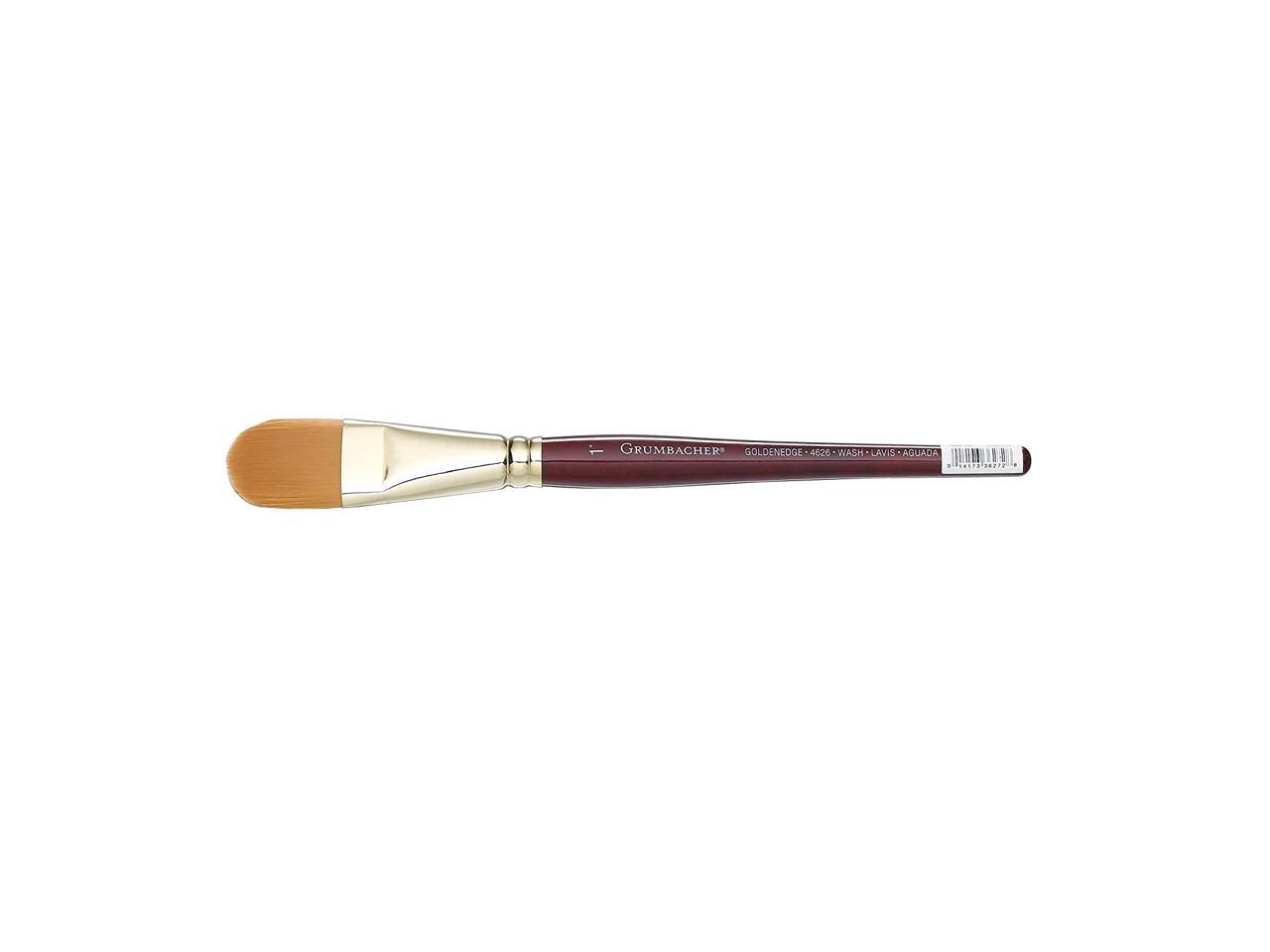 Grumbacher Goldenedge Toray Wash Watercolor Brush Synthetic Bristles Size 1-1/2"