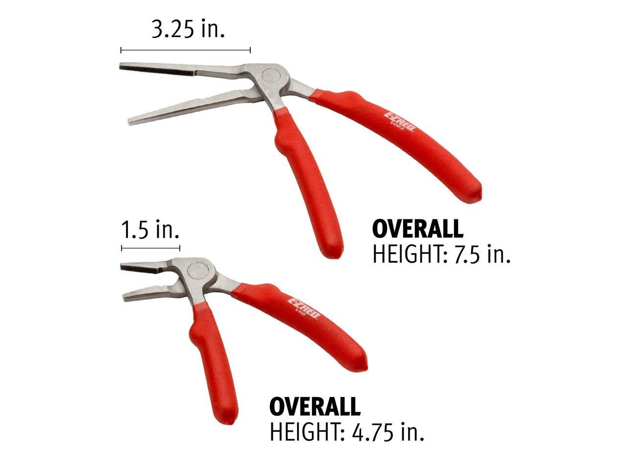 Set of 2 Details about   EZRED KWP2 Kiwi Bent Head Needle-Nose Pliers