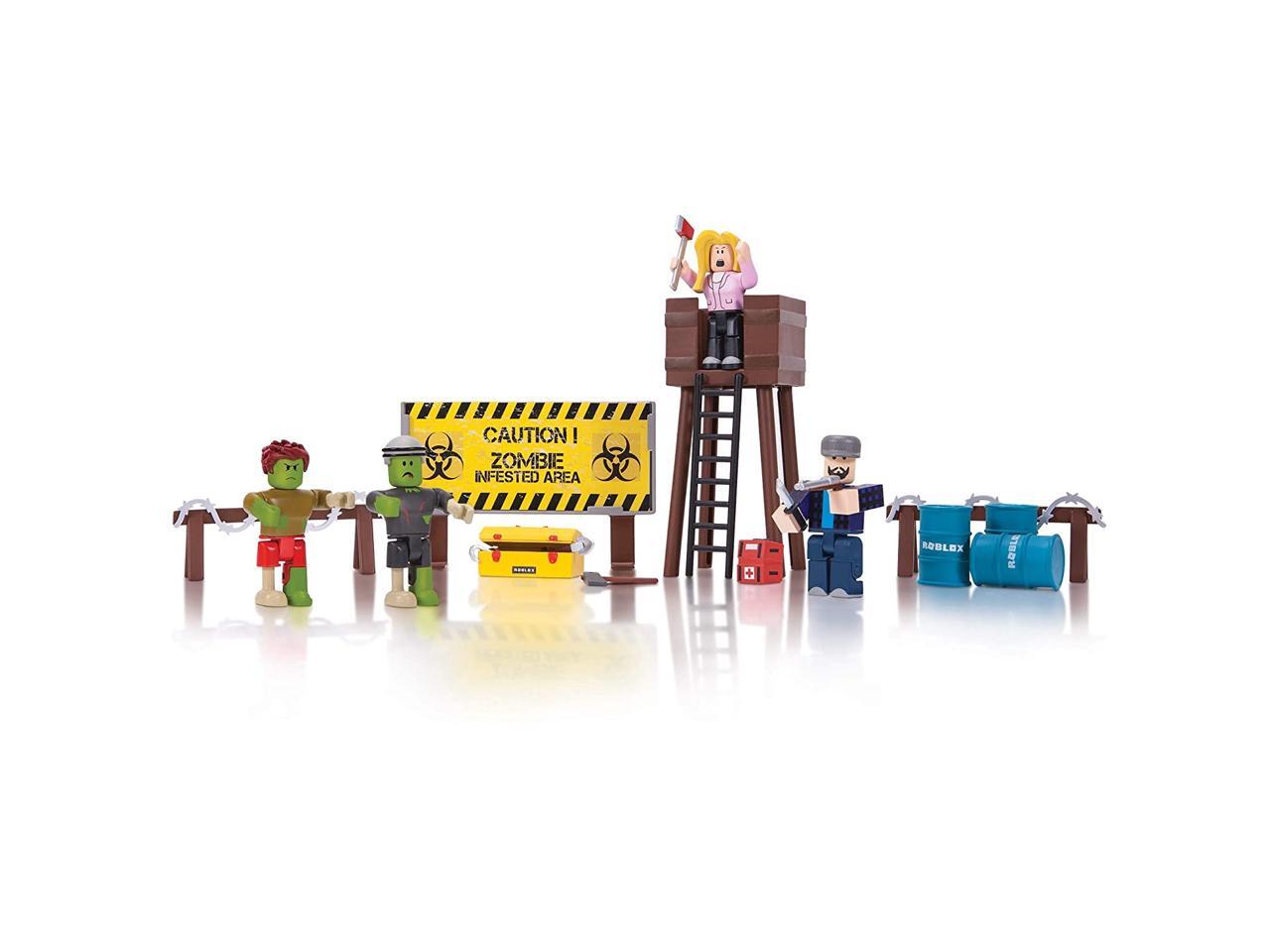 Roblox Action Collection - Zombie Attack Playset [Includes Exclusive  Virtual Item] - Newegg.com