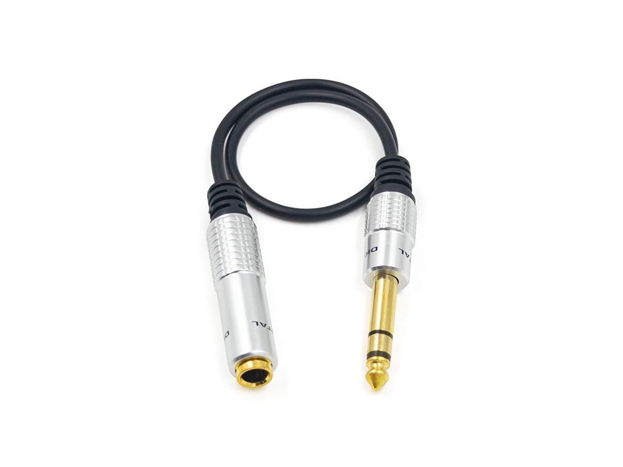 Terasako 3.5mm Audio Y Splitter Cable - Female To Dual Male Gold Plated Adapter