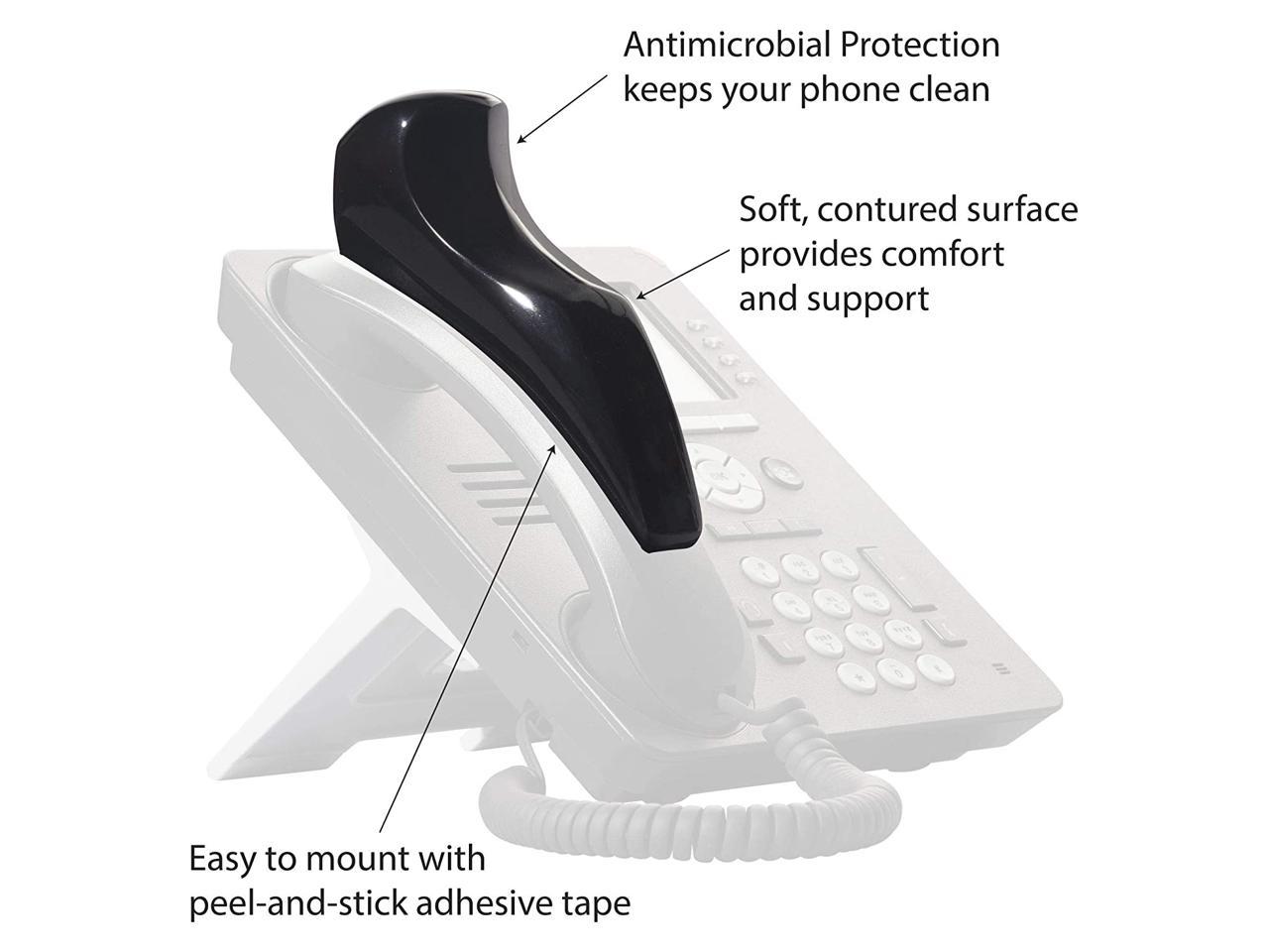 Rest-A-Phone Landline Shoulder Support Telephone Phone Rest BLACK 