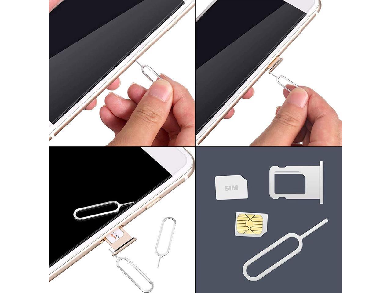 AYWFEY 16 Pieces SIM Card Removal Openning Tool Tray Eject Pins Needle