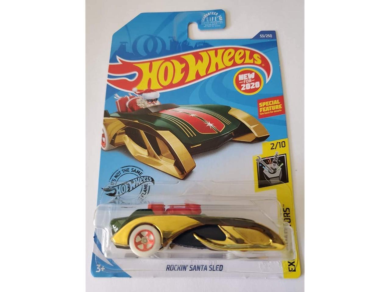 rockin santa sled hot wheels treasure hunt