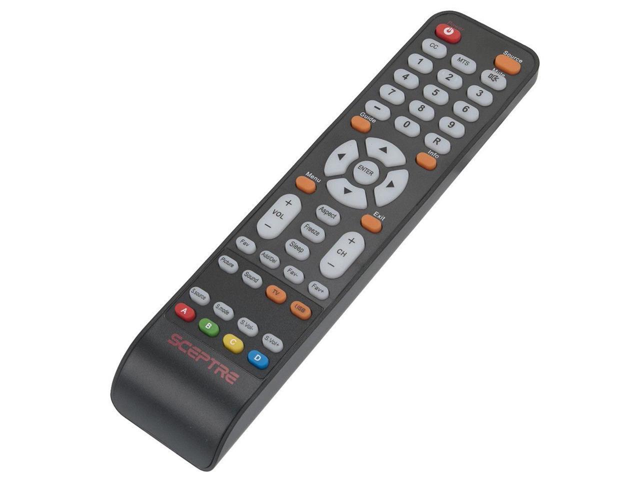 Sceptre TV Remote for E195BV-SHDE E165BV-HD X425BV-FHD X425BV-FHD3