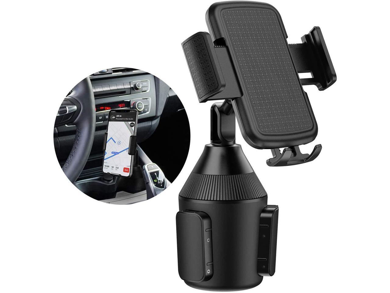 Cup Holder Phone Mount for Car Adjustable Cradle Car Mount for iPhone 11 Pro/XR/XS Max/X/8/7 Plus/6s/Samsung S10+/Note 9/S8 Plus 