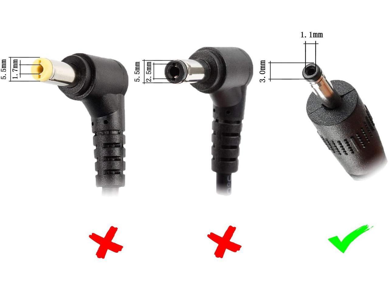 DTK 19V 2.37A 45W AC Adapter Laptop Computer Charger Notebook PC Power