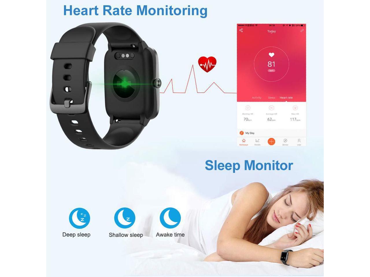 willful smart watch for android phones and ios phones compatible iphone samsung