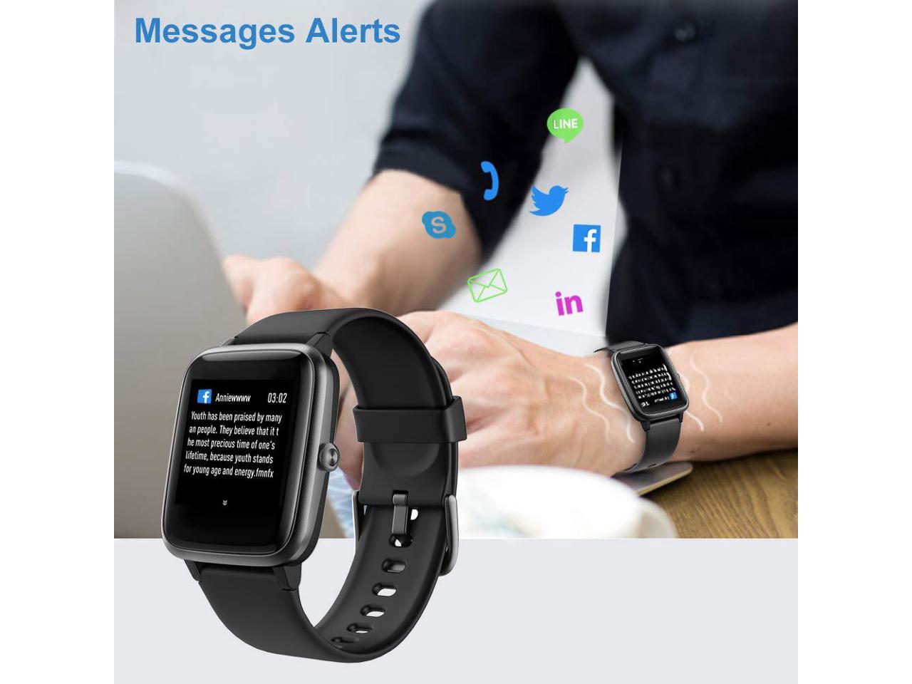 willful smart watch for android phones and ios phones compatible iphone samsung