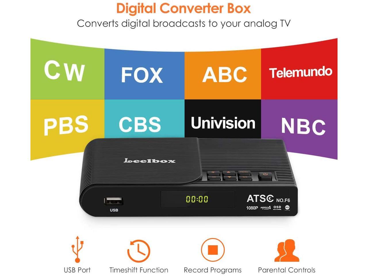 digital to analog tv converter box review