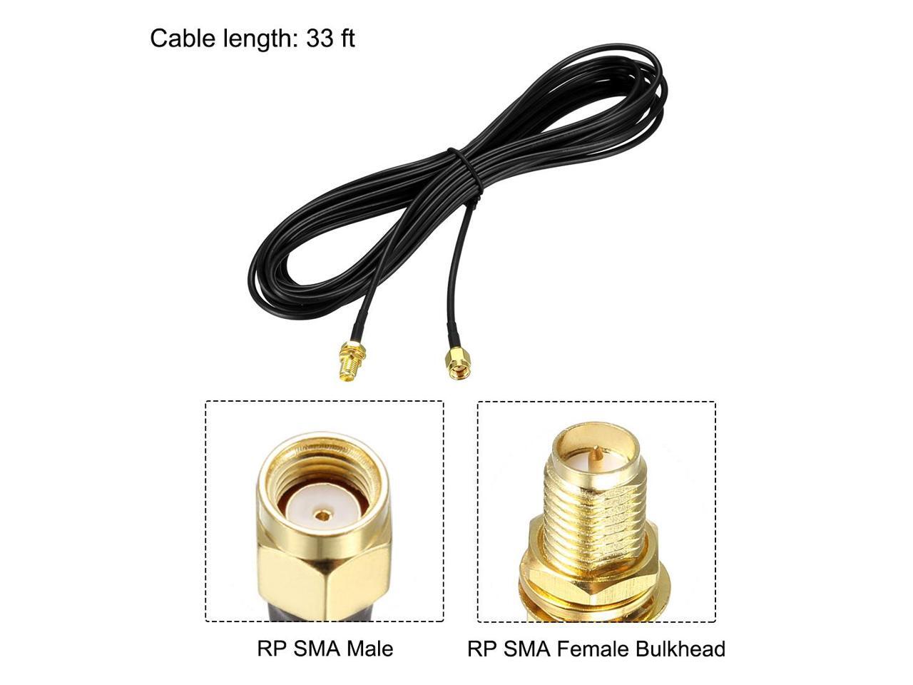 Cavo Coassiale Di Prolunga RP-SMA Per Antenna WiFi 20M Per Router - Foto 3