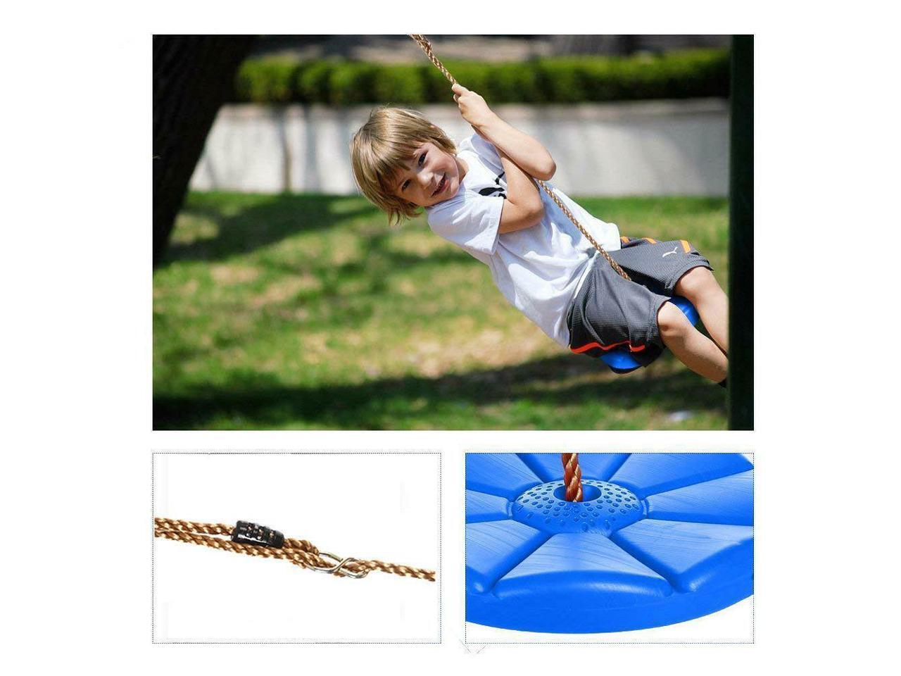 Swing Seat Sunflower Design Free Rope Kid Outdoor Playground Fun Accessories US 