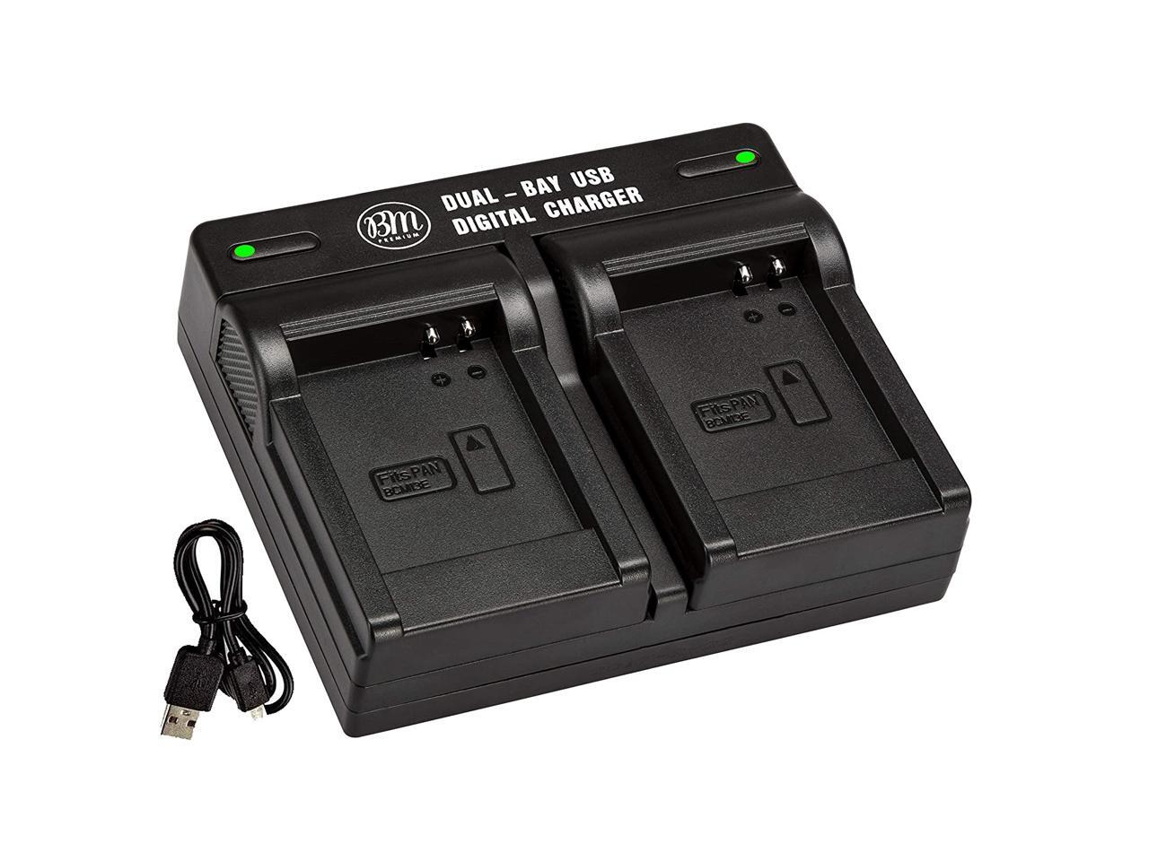 BM DMWBCM13, DMWBCM13E, DMWBCM13PP Dual Battery Charger for