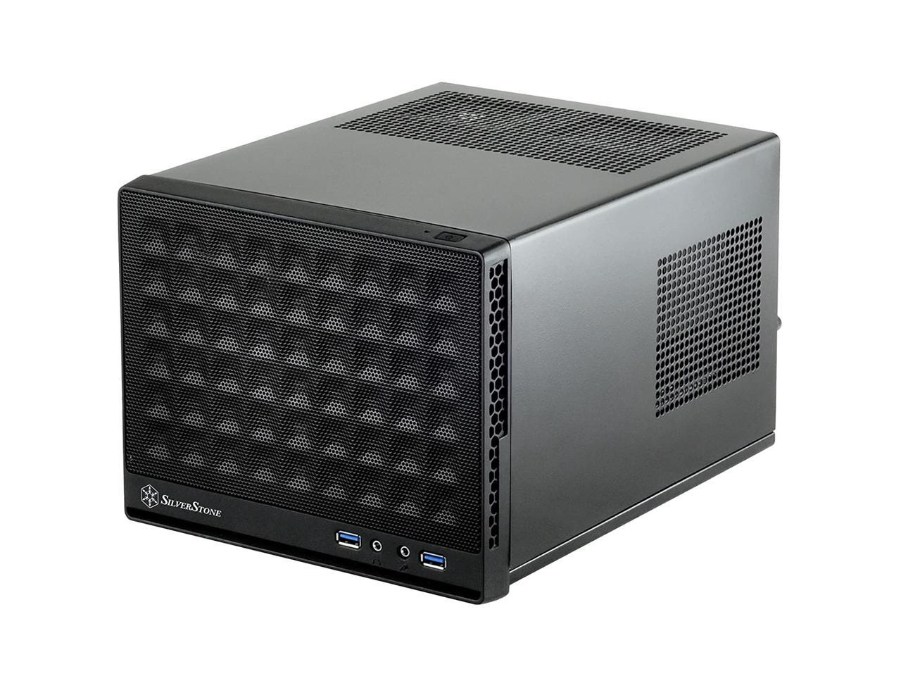 SilverStone Technology Ultra Compact MiniITX Computer Case with Mesh