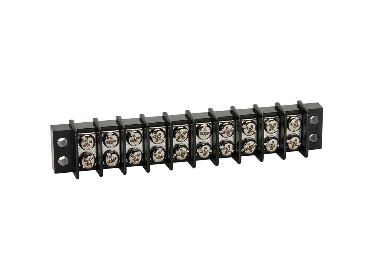 NTE Electronics 25B50010 Series 25B500 Terminal Block Barrier Strip