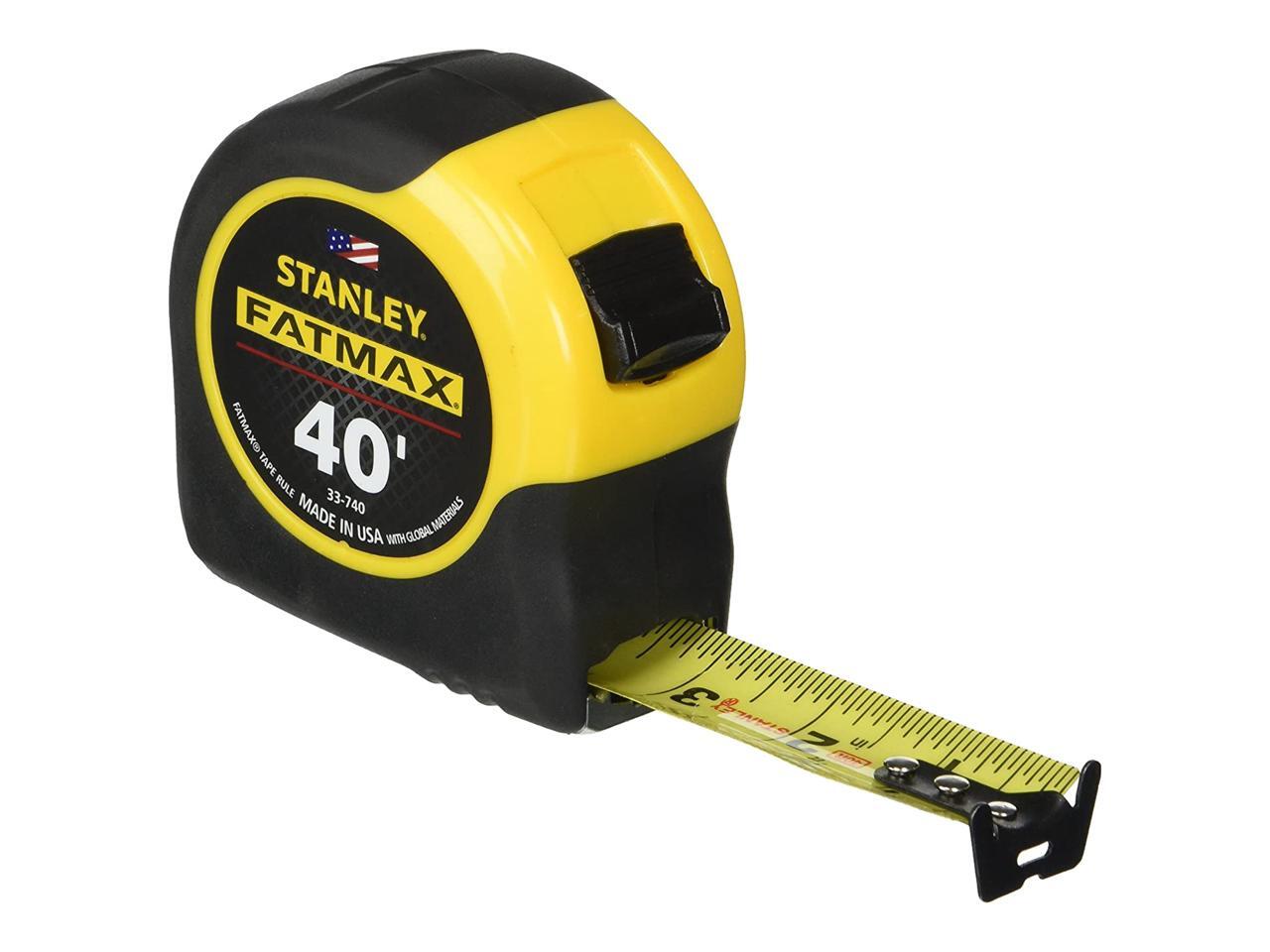 Stanley Tools FatMax 33740 40Foot Tape Rule with BladeArmor Coating
