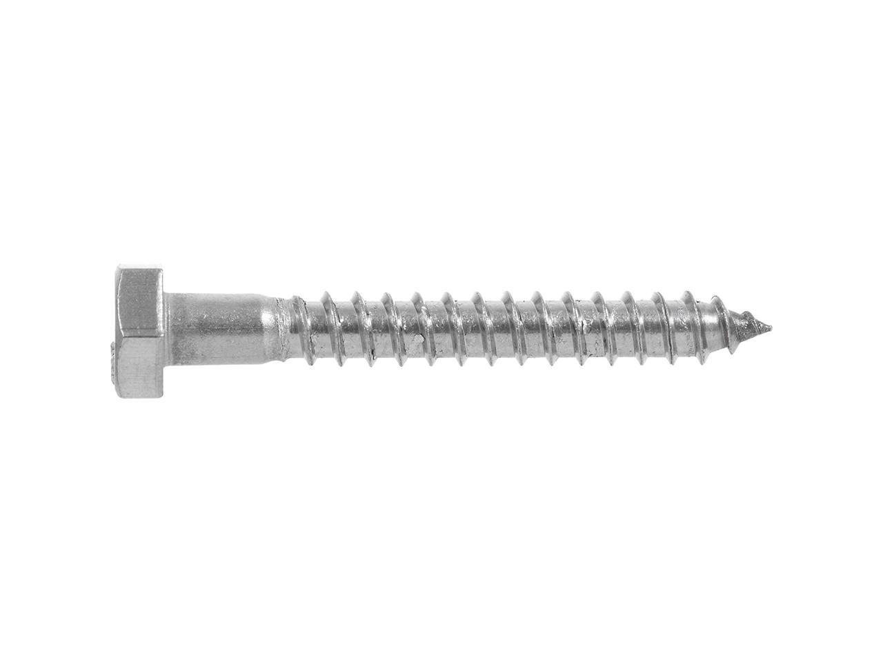 Hillman964608 Stainless Steel Hex Lag Screw 3/8" x 8"