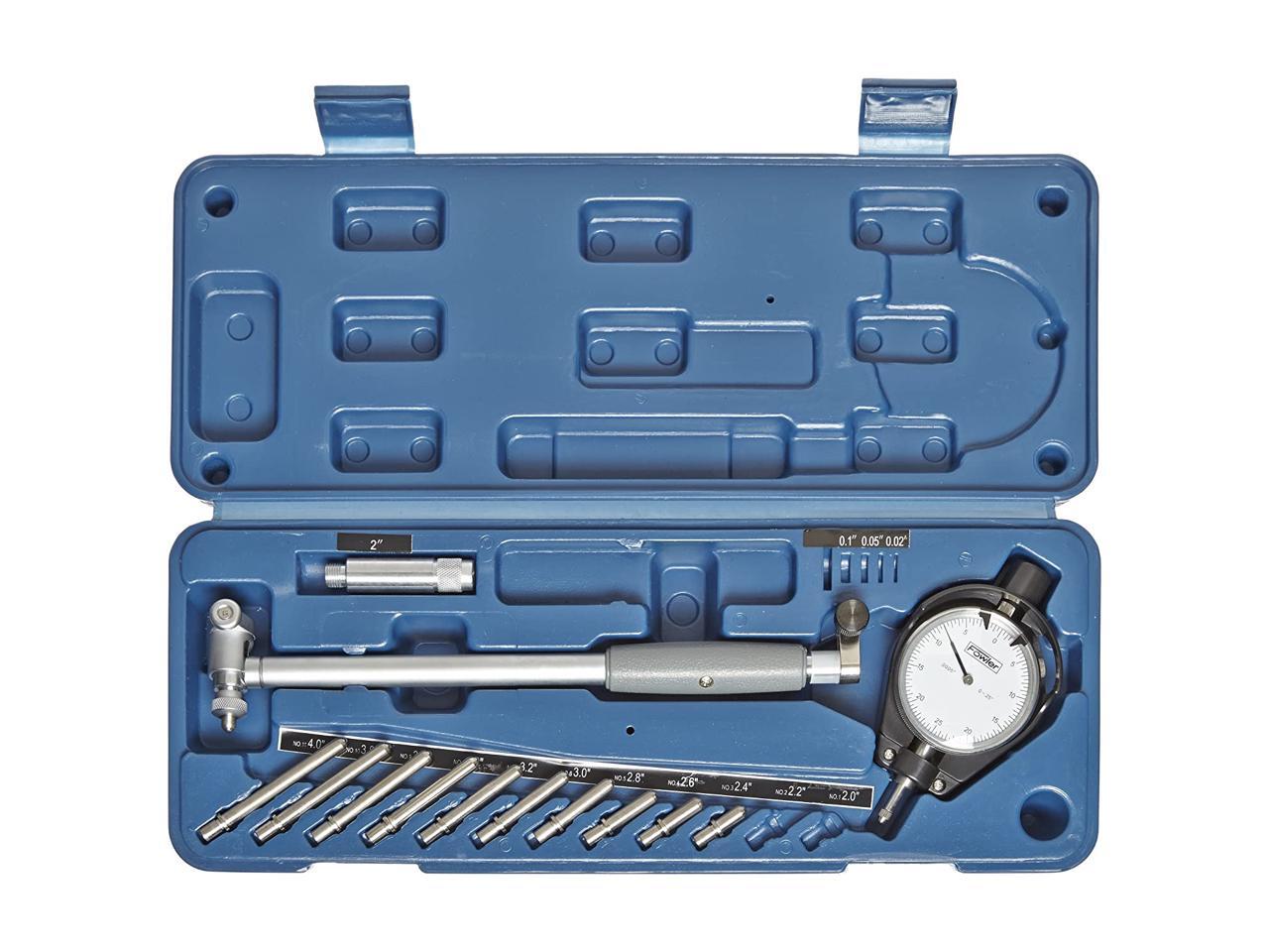 Fowler 52646300 Dial Bore Gage Set, 26" Measuring Range, 0.0005