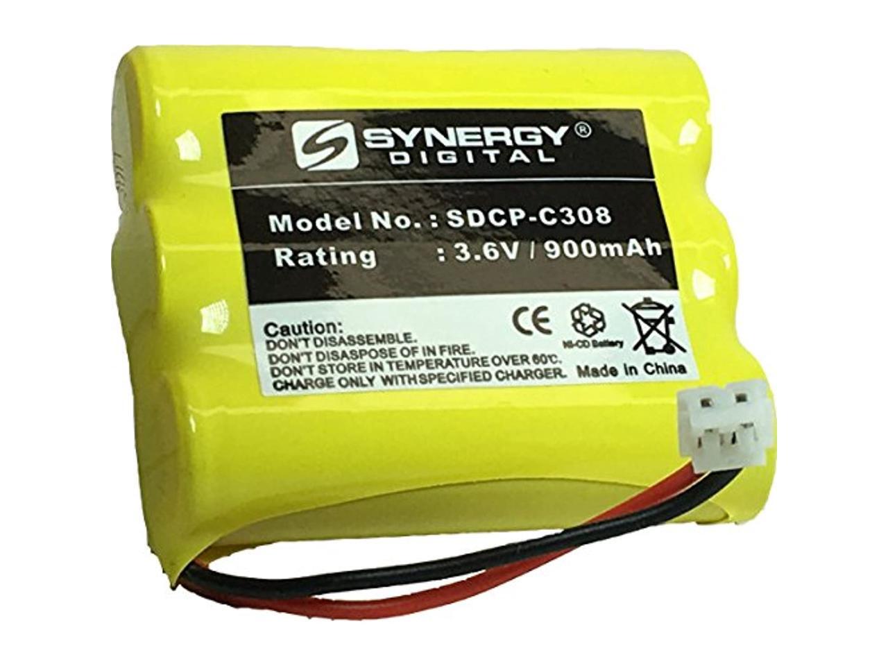 AT&TLucent 3301 Cordless Phone Battery NiCD, 3.6 Volt, 900 mAh