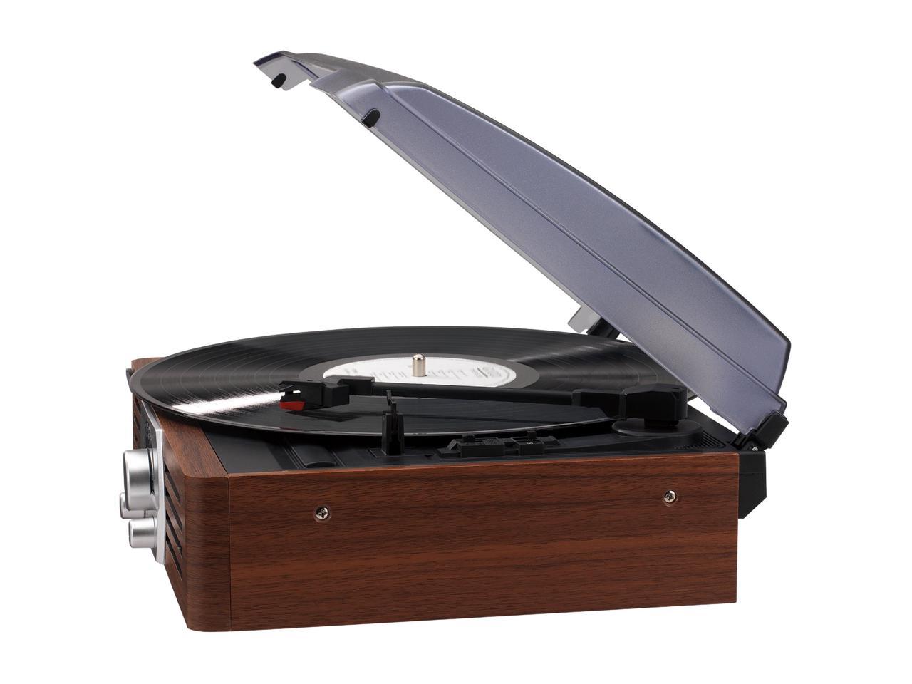 Jensen JTA-222 3-Speed Turntable - Newegg.com