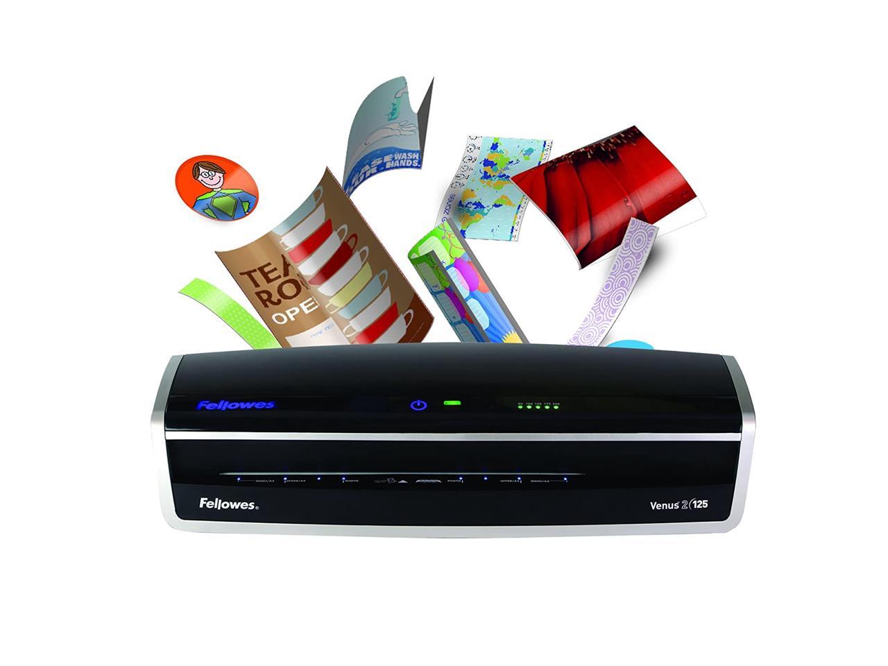 Fellowes Laminator Venus 2 125, Rapid 3060 Second Warmup Laminating
