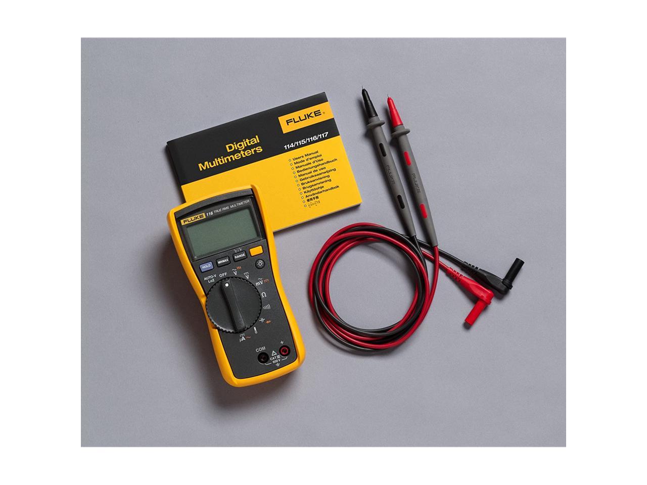 Fluke 116 HVAC Multimeter, Standard - Newegg.com