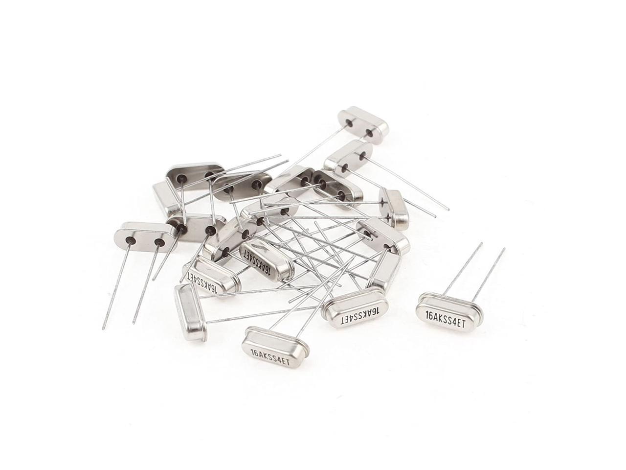 uxcell a14073000ux0239 Low Profile Quartz Crystal Oscillator HC49S