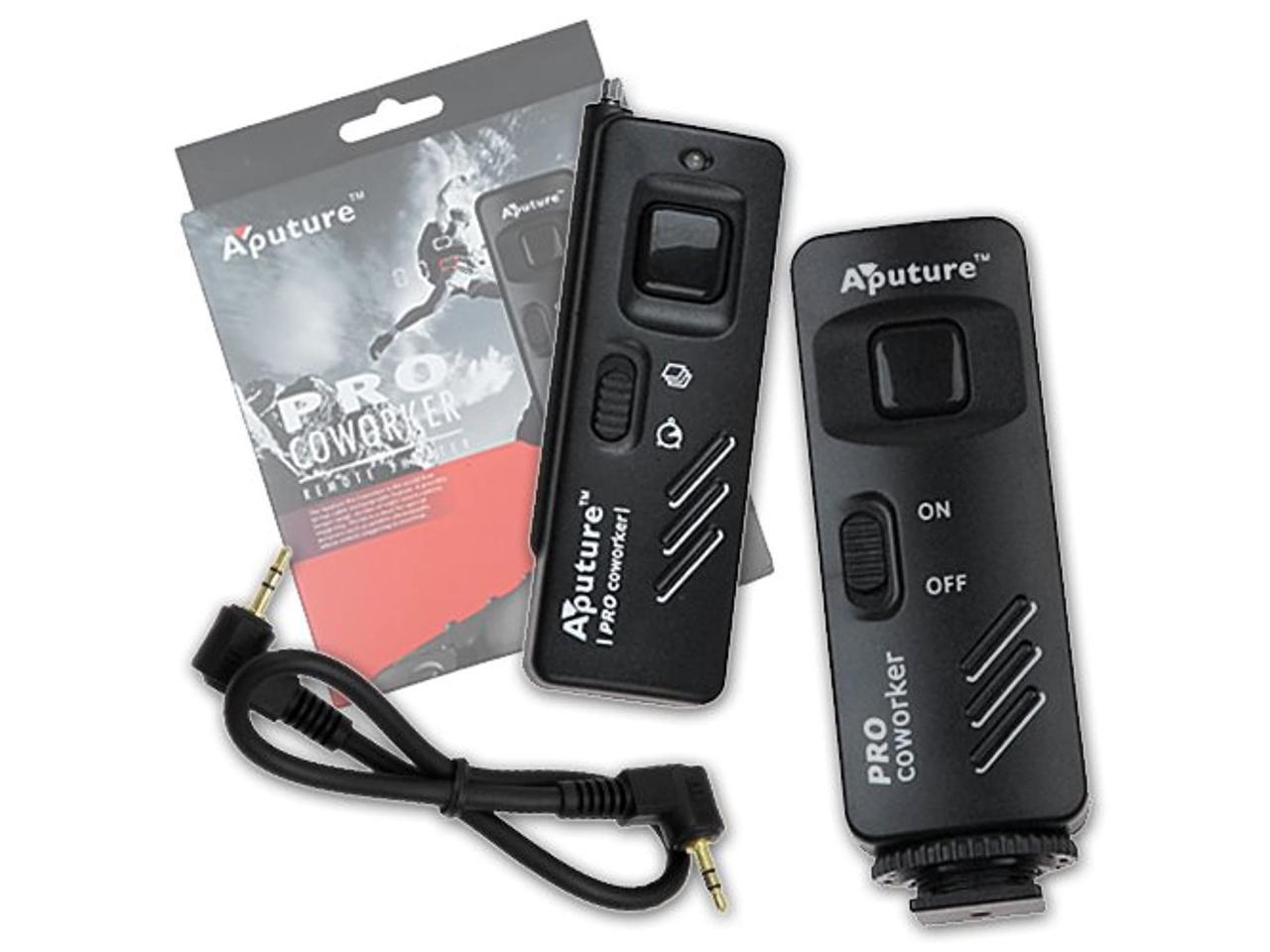 Such as: EOS Rebel Series Replaces Canons RS 60-E3 Aputure Coworker Wireless Remote Shutter Release for Canon Cameras - 1C Connection